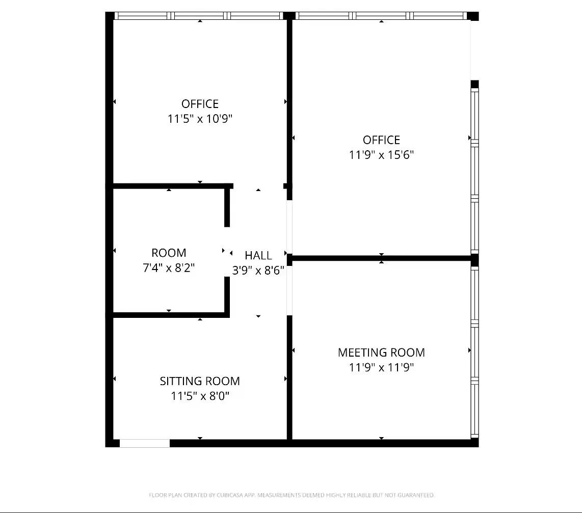 Unit 200 conference room - professional meeting space in downtown Naperville