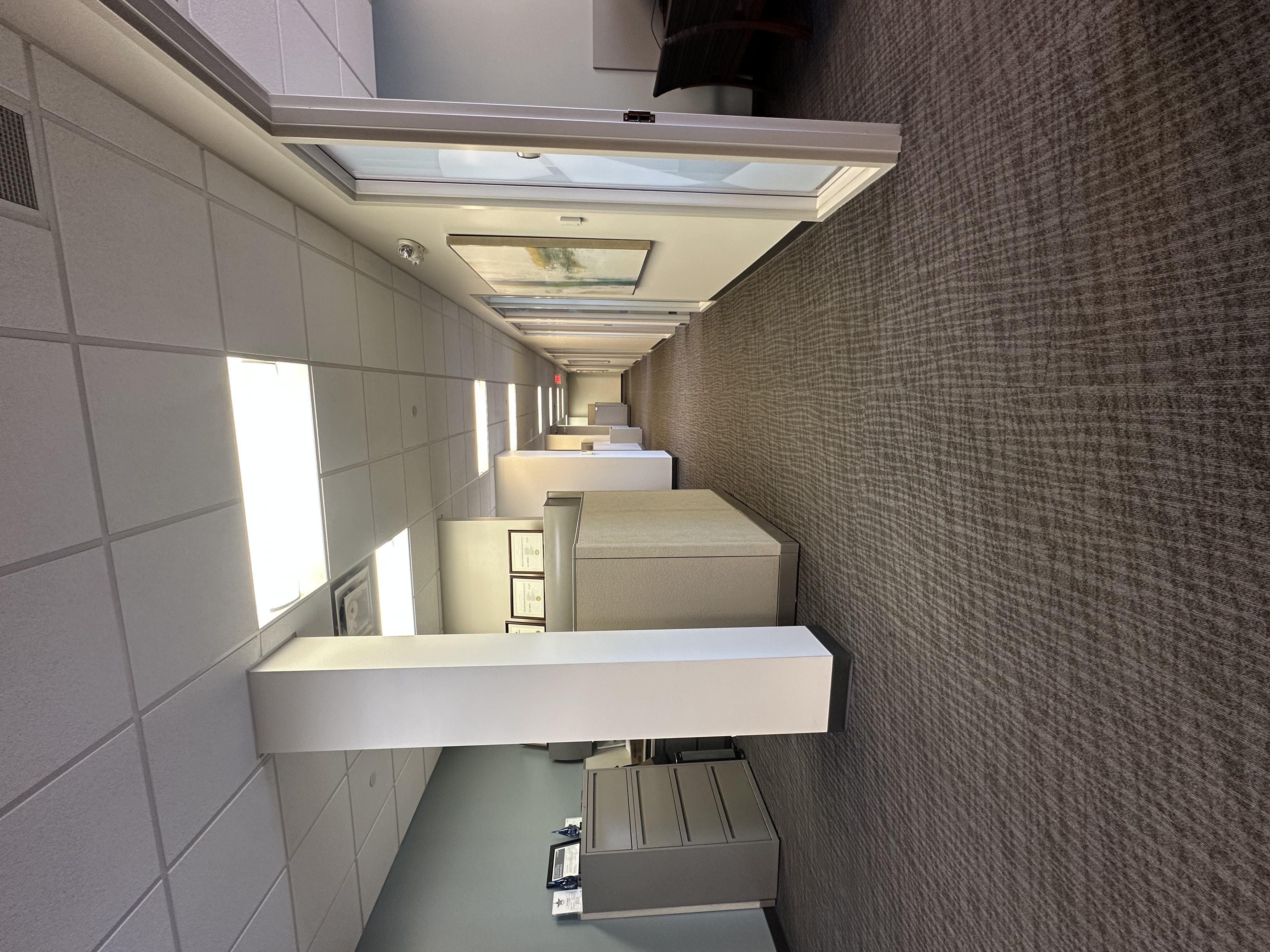 Suite 200 office layout and workspace area in downtown St. Charles