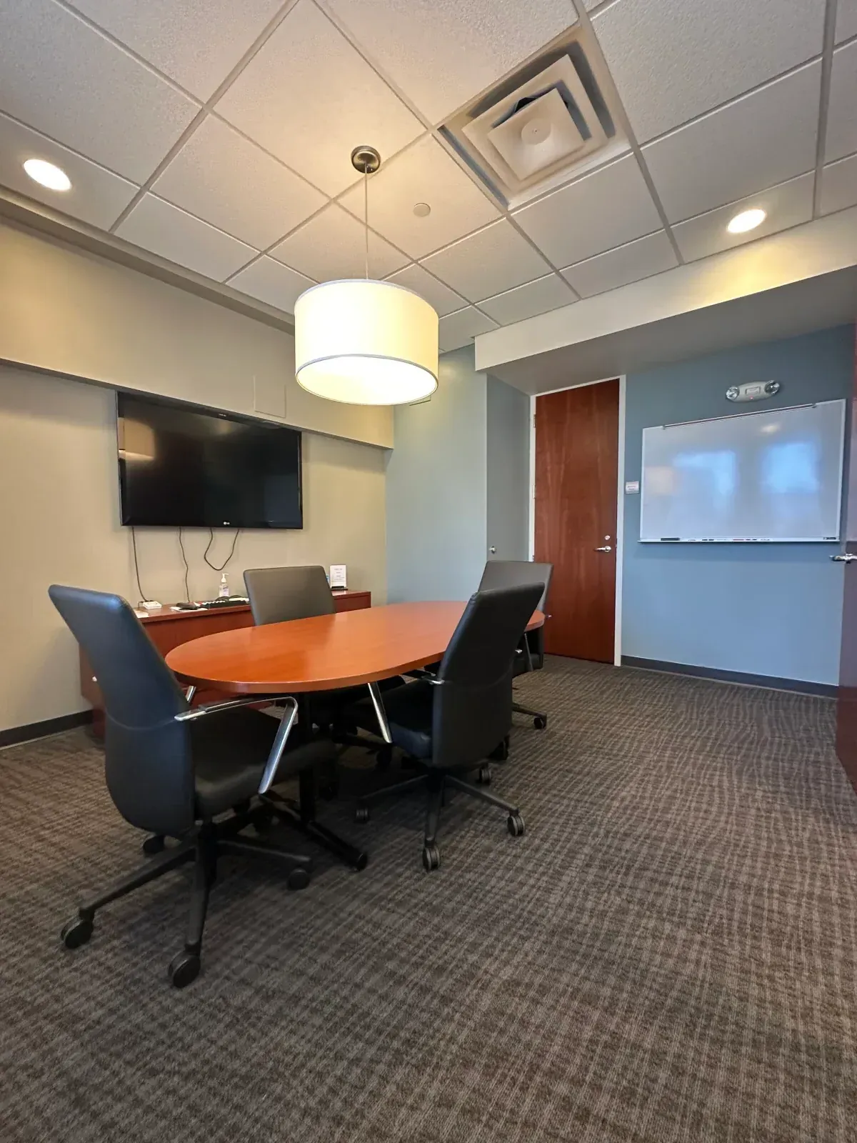 Suite 200 floor plan - 6,103 square foot office space at 3 N 2nd St., St. Charles